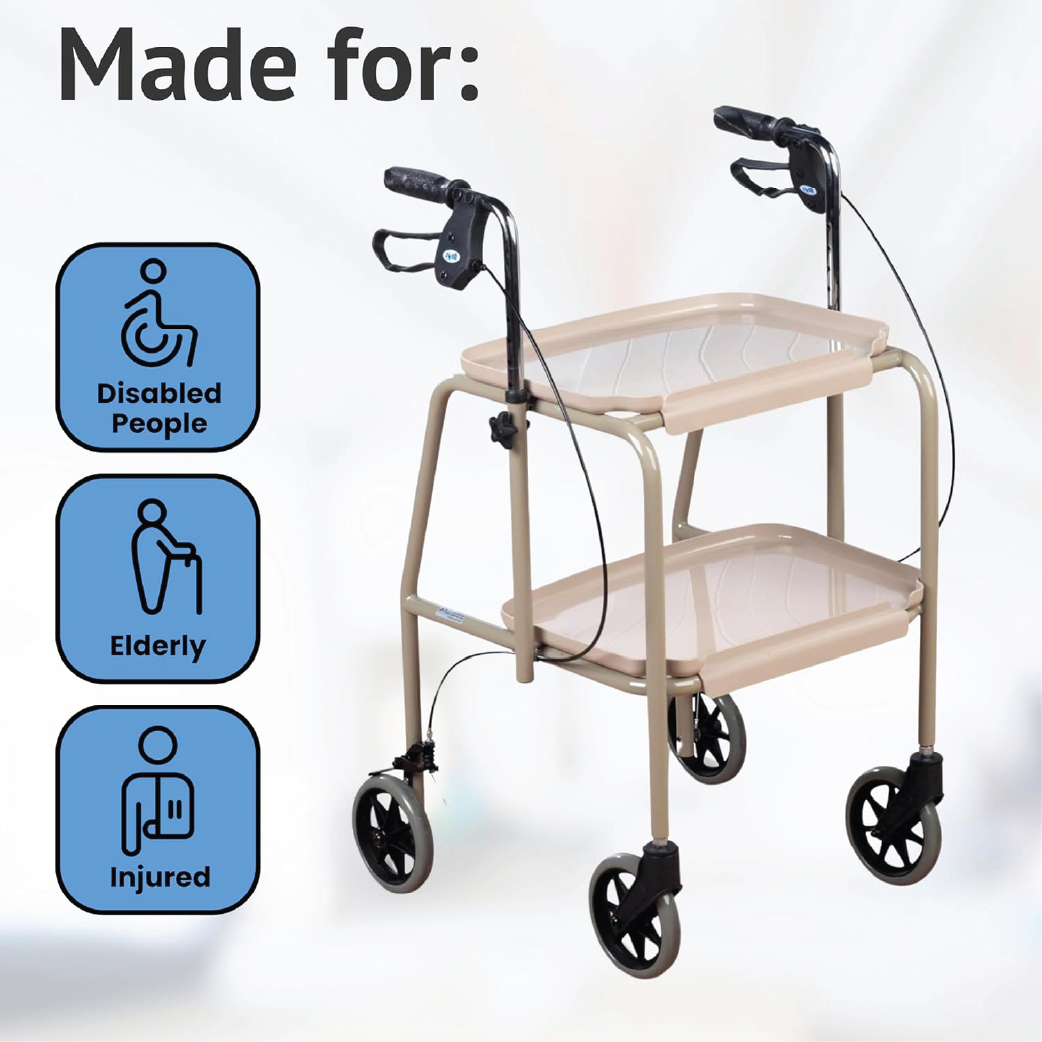 Adjustable Trolley Walker - Eden Mobility