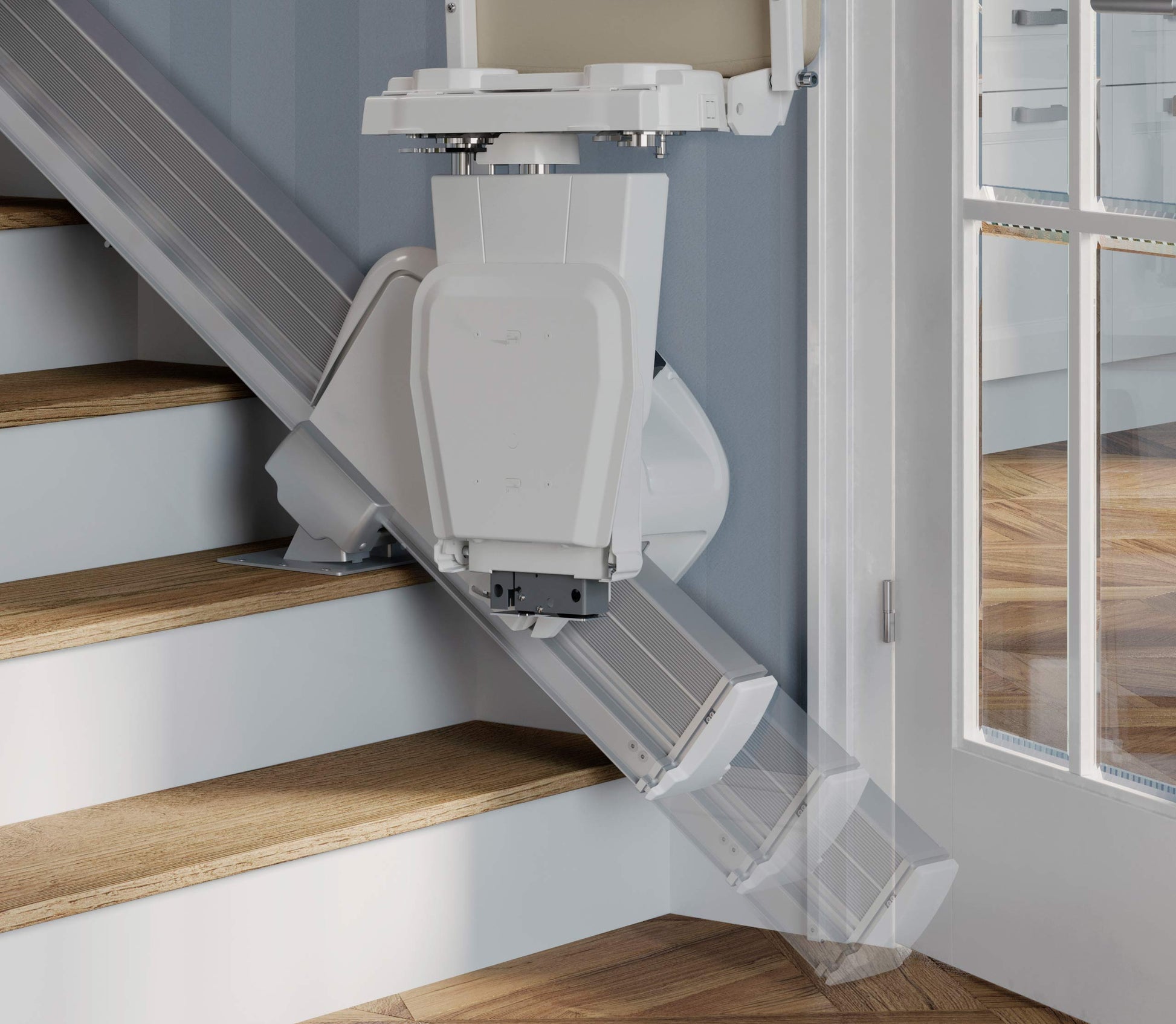 The Eden Stairmaster Glide - Super Slimline Stairlift - Eden Mobility