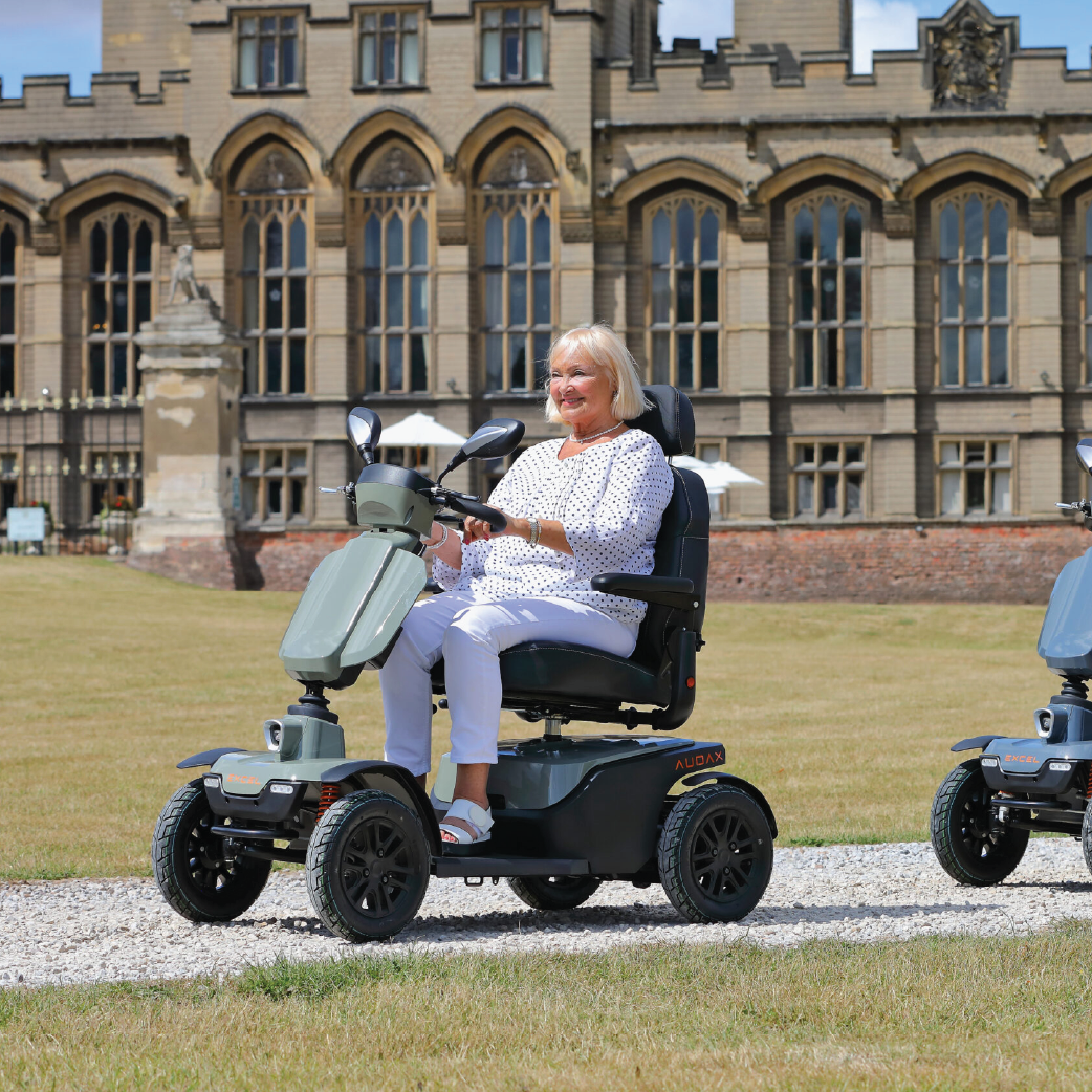 Excel Audax - New 8mph Mobility Scooter – Eden Mobility